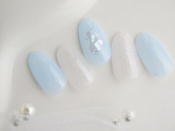 ホワイトネイル 難波店(WHITE NAIL)/夏ネイル/上品ネイル