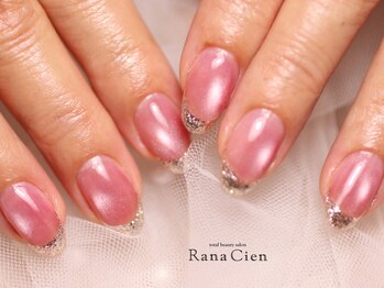 つやマグ×ラメフレンチ