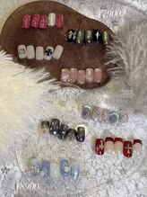 ファーストネイルアンドアイラッシュ(1st NAIL&eyelash)/7900 8900 ワンホン&y2k