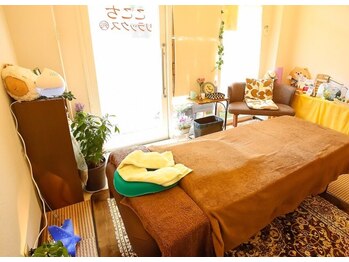 ここち整体院/内観⇒明るく落ち着いた空間