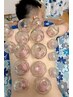 【東洋式カッピング+りんばマッサージ】 60分 ¥8900 ⇒ ¥6900