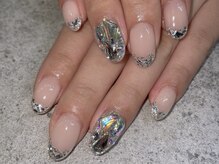 プライズアイリス アイラッシュ 池袋東口店(prize Iris eyelash)/ガラスフレンチネイル【池袋】