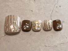 ネイル シンデレラ(Nail☆Cinderella)/FOOT90min◇ニュアンスネイル