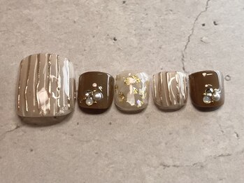 ネイル シンデレラ(Nail☆Cinderella)/FOOT90min◇ニュアンスネイル