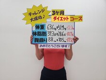 こう整骨院/3ヶ月ダイエット　12.2ｋｇ減量