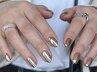 【再流行ネイル★】お洒落な指先へ♪ミラーネイル¥3500