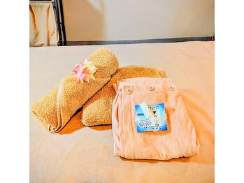 脱毛サロン アンジェ 浦安店/お着替えご用意してあります♪