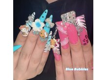 ブルーバブルス(Blue Bubbles)の雰囲気(大人気のチップ、スカルプもお任せください☆)