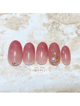 ネイルサロン クイル(QUILL)/10月ちょこっとアート(1)