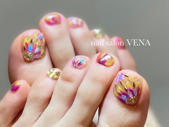 フットは、思いっきり華やかに！