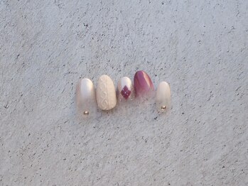 ニコルネイル(nicole nail)/定額10000円 アーガイル柄