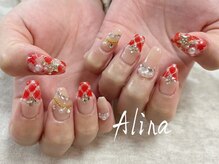 エリナネイルサロン池袋(Alina Nail Salon)/チェックネイル