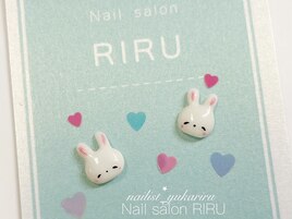 3Dネイル/痛ネイル/うさぎネイル