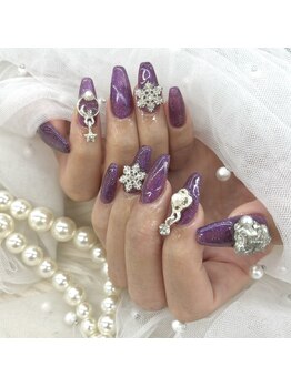 カメリア(Camelia)/冬ネイル/数量限定パーツあり