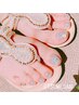 【フット】シンプルフットネイル　ワンカラー、ラメグラなど　¥7000