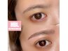【平日限定クーポン】眉毛ワックス＋眉上光脱毛１回