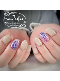 エアジェル紫陽花