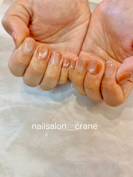 クレイン(Crane)/マグネットネイル+ラメ!