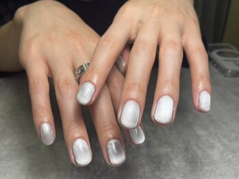 オムネイル 渋谷(HOMME NAIL)/マグネットネイル ¥6.600