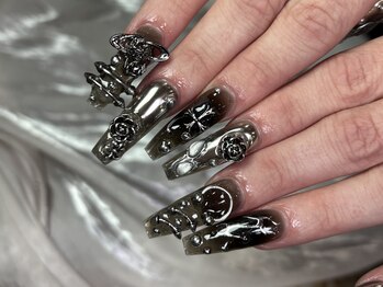 ダークハニー 原宿店(Dark Honey)/付け放題/パンクネイル