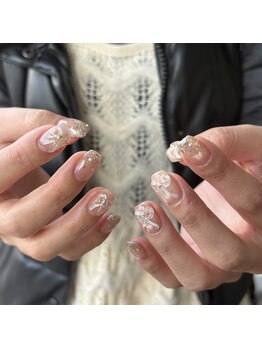 トータルビューティーサロン カメレオン(CHAMELEON)/リボンネイル