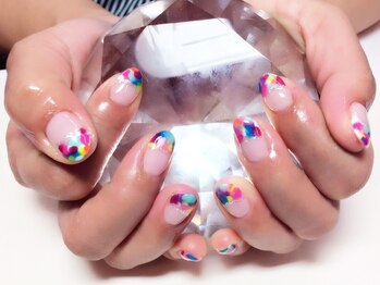 アイリッシュネイル 久屋大通店(Irish Nail)/カラフル!フレンチネイル