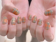 バーロ ビューティールーム(Balo Beauty Room)/チェックネイル　三軒茶屋