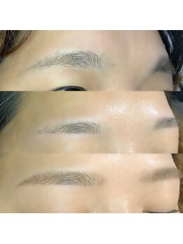 サロン ド ブルー 五反田(salon de blue)/ワックス脱毛で垢抜け眉に♪