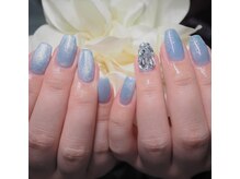 ネイルサロン イツキ(itsuki)/ホロ入りマグ＋埋めつくしビジュ