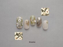 シンプリー 西荻窪店(Simpliee)/【ハンド】フラワーネイル