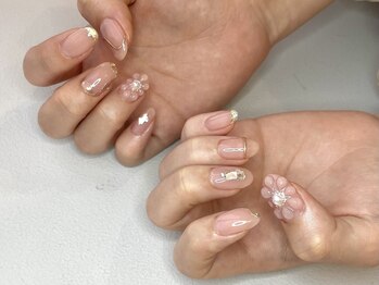 ランド ネイル 博多(LAND)/成人式ネイル　by @fumika_land