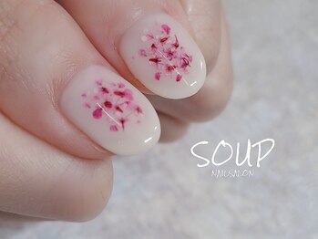 ドライフラワー PINK お花