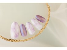 エムスラッシュネイル 本牧店(M SLASH)/大理石ネイル