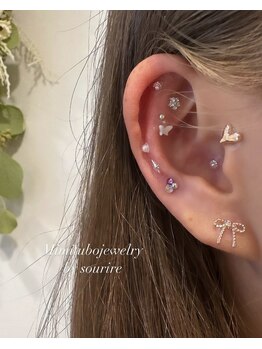 スリール(sourire)/耳ツボジュエリー