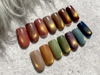 ビーエスネイル 金山店(bs-nail)/《7500円》ゴールドの光のマグ