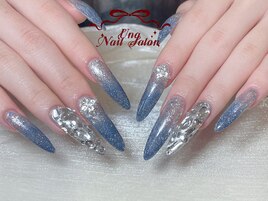 チップ長さだし10本デザイン