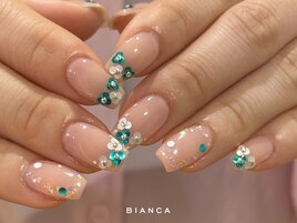 ブリングフラワーネイル♪