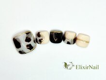 エリクサーネイル 池袋(Elixir Nail)/フットやり放題/クーポン使用