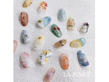 ラ パンケ(LA PINKE)の雰囲気(指先に映える、夏の大人可愛い上品なデザイン)