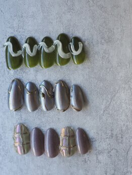 ラ フルール(La Fleur)/遊び心 ニュアンスネイル