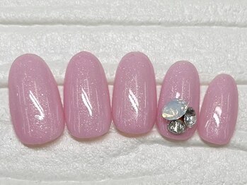 ハニービービー(Honey Bee Bee)/シンプルガーリーネイル