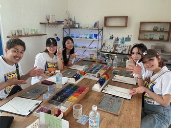 ルナグランデ(Luna grande.)/琉球グラス作り