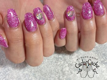 カシュカシュ(Cache Cache)/ぎゃるピンクネイル