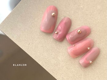 ネイルサロン ブランロール 三軒茶屋店(Blanl'or)/ピンクネイル
