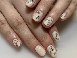 落書きネイル！