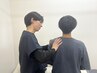 【矯正が苦手な方】ストレッチ整体+肩こり解消★即実感60分¥7,500→