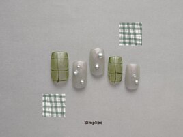 チェックネイル