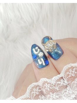 ファラウェイネイル(Faraway nail)/3D文字あります!