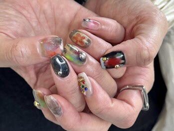 カイリ 恵比寿(KAI LI)の写真/【キャラクター14000円】経験豊富なベテランネイリストが担当★[恵比寿/パラジェル/ニュアンス］
