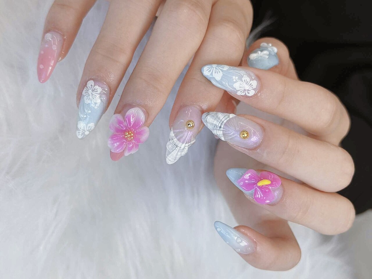 ◆◆春のネイルビュッフェ◆◆   完売です 桜ネイル ピンクネイル うる艶ネイル 春ネイル ピンク 付け爪